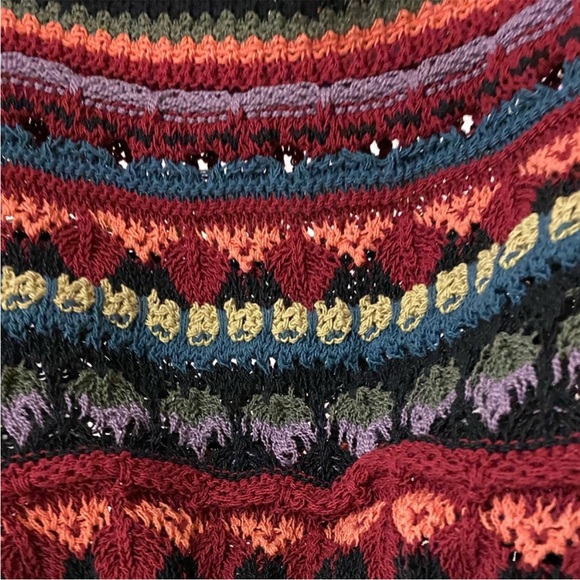 🌟Host Pick 6/25!🌟 NWOT Zara multicolor crochet sweater vest top with ruffles! S - Picture 5 of 6